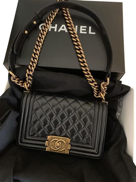 chanel boy mini size price|black small boy chanel.